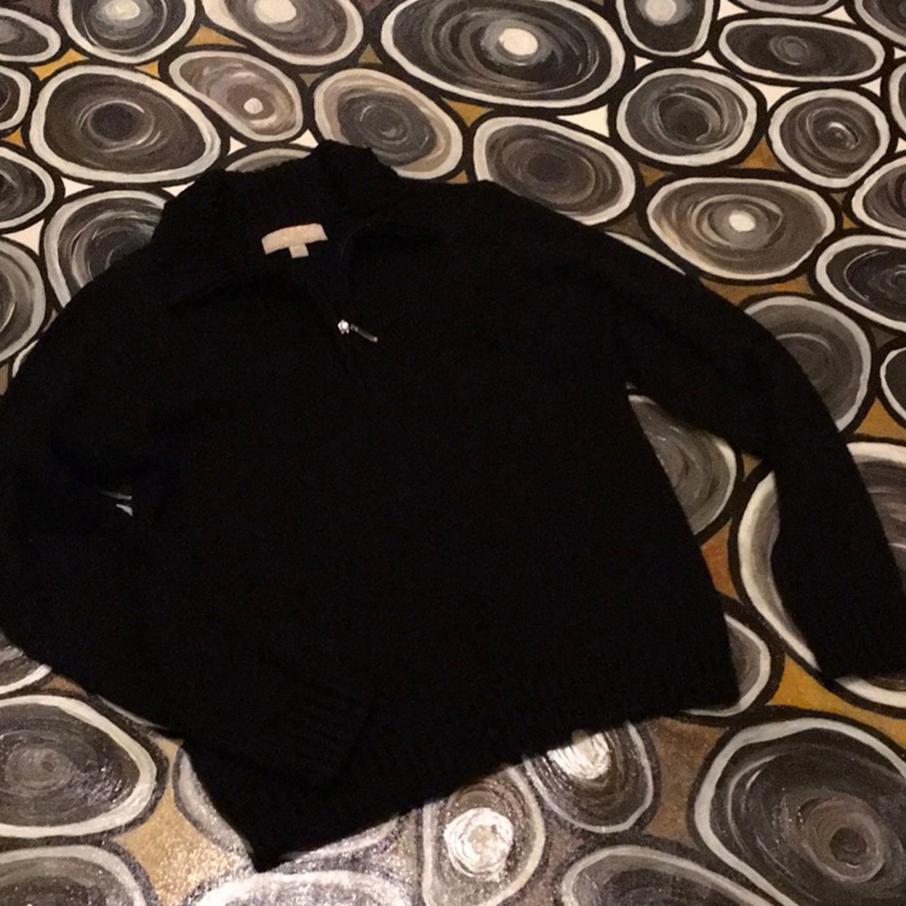 Black Casual Sweater